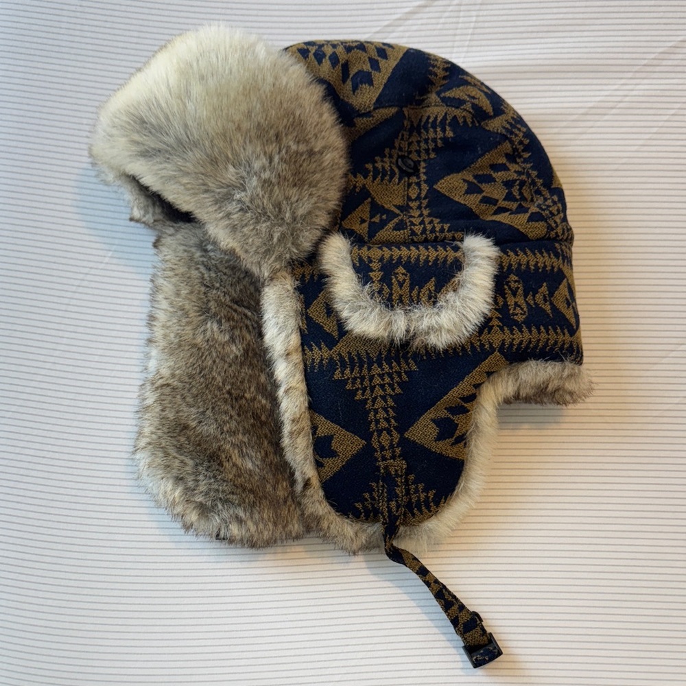 Pendleton Trapper Fur-Lined Hat